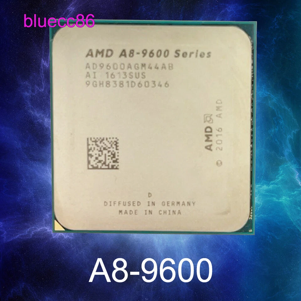 AMD A8-9600 APU Socket AM4 CPU Processors Quad-Core 3.1GHz 65W - Image 1 of 1