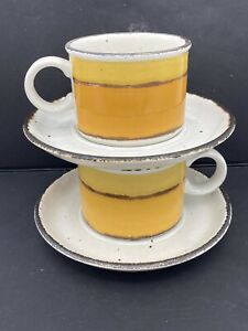 2 Midwinter Stonehenge Sun Cups and Saucers England
