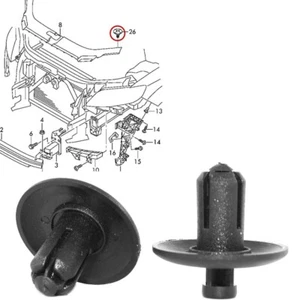 30x Kotflügelverkleidung Befestigung Clips für Audi A4 A5 A8 OE 4D0807300 - Picture 1 of 12