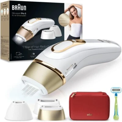 Braun Silk-expert Pro Haarentfernungsgerät PL5262 mit insgesamt 3 Aufsätzen - Bild 1 von 4