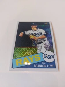 Brandon Lowe MLB Tampa Bay Rays Baseball Card Topps Heritage 35th - Picture 1 of 2