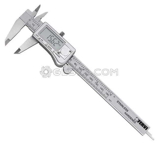 DIGITALER MESSSCHEIBER SCHIEBLEHRE SCHUBLEHRE 0-200 MM FERVI C033/200 - Bild 1 von 1