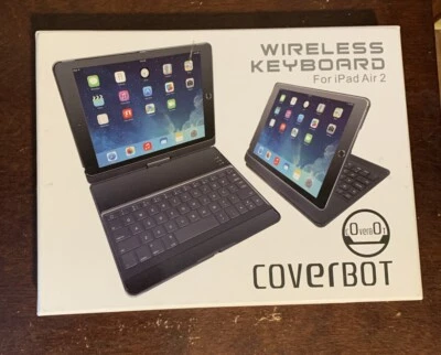 New Coverbot Wireless Keyboard & Case for Apple iPad Air 2 Tablet Computer Pink - Image 1 of 4