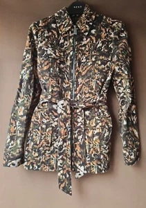 New Ted Baker Urban Printed Cargo Jacket Size Ted 0 UK 6 £199 #ListingsInLights - Picture 1 of 14