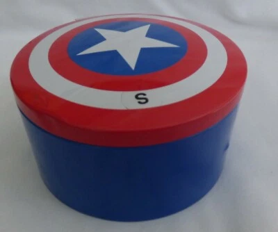 Marvel Captain America 男式睡眠拳击手 TIN 尺寸 S 28-30 100% 棉 — 第 1/4 张图片