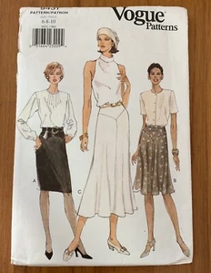 Vogue Pattern 9431  Skirt Sz 6 8 10 Uncut - Picture 1 of 4