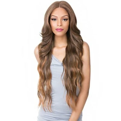 ES UNA PELUCA SINTÉTICA 13x6 FRONTAL S ENCAJE PELUCA - DARA Foto 1 de 2