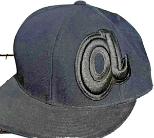 Atlanta Braves American Needle Professional Model 71/4 Black Cooperstown Coll. - Picture 1 of 3