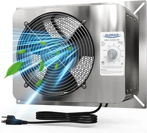 ALORAIR 780CFM 9.13" Crawlspace Ventilation Fan Basement Garage Attic ExhaustFan - Picture 1 of 7