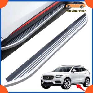 Fits for Volvo XC60 2018-2023 Fixed Running Board Side Steps Pedals Nerf Bar - Picture 1 of 8