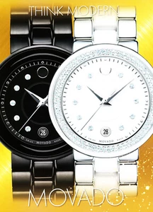 REVISTA RELOJ MOVADO anuncio promocional #84 "NO ES UN RELOJ" ANUNCIO DE 2 CARAS - Imagen 1 de 3