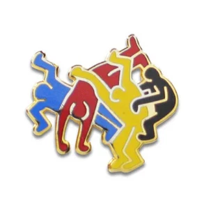 Broche de colección ""Detail From Doubles 3"" ACME Studio de KEITH HARING - Imagen 1 de 2