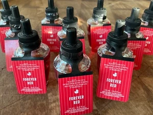 10 (TEN) FOREVER RED Wallflowers Bulb Refill BULBS Bath & and Body Works - Picture 1 of 2