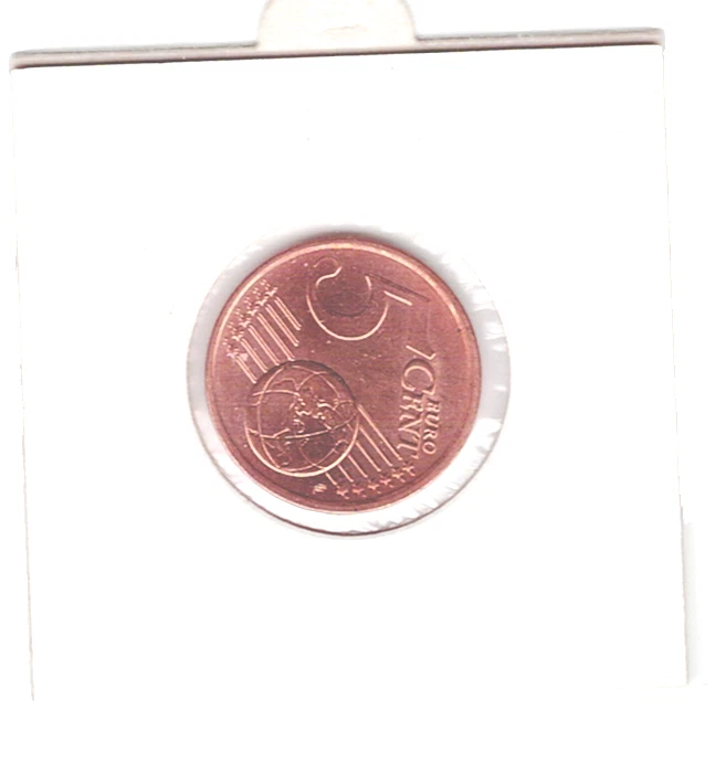 2004 J German Euro 5 Cent Major Double Die Reverse DDR BU - Image 1 of 4