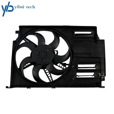 Electric Radiator Cooling Fan Assembly For Mini Cooper 2014 2015 2016 2017-2019 - Image 1 of 4