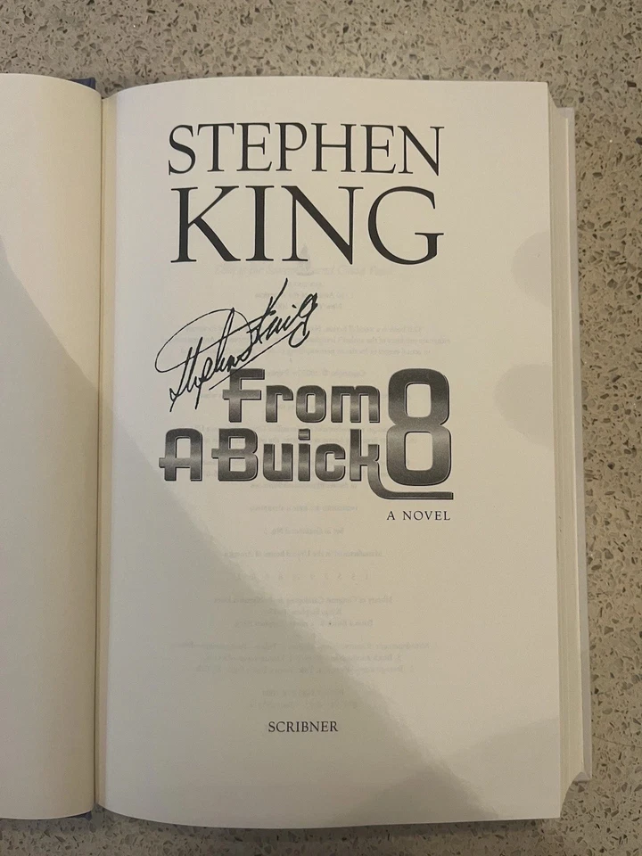 Signed - Stephen King Novel 'From A Buick 8, (1st Edition Hardback with Jacket) - Image 1 of 4