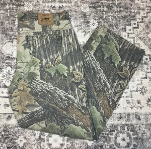 Vintage Duxbak Realtree Camouflage Denim Hose Größe 38x32 Made In USA  - Bild 1 von 7
