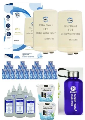 FC1 FILTER eks 2pc Compatable Enagic Kangen +24CleningP+1Bot +6Enhancr +2bag New - Image 1 of 4