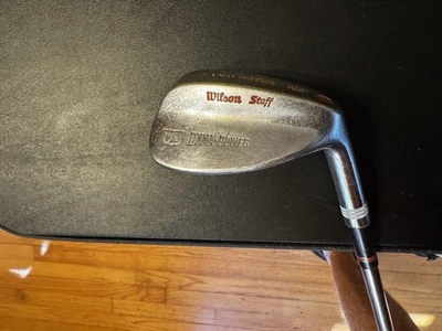 VINTAGE Wilson Staff Golf DYNA-POWERED Fluid Feel SAND WEDGE RH STIFF 36” - Image 1 of 4