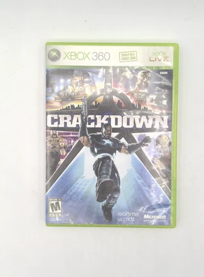 Crackdown (Xbox 360 2007) HTF Shooter Video Game - Image 1 of 2