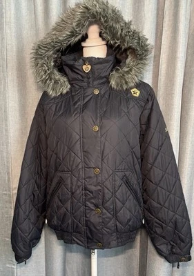 Chaqueta de Snowboard Sessions Estilo Y2K Talla Pequeña Serie Ridge RECCO Capucha de Piel Foto 1 de 4