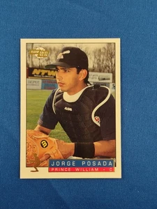 1993-94 Fleer Excel Minors Jorge Posada RC Rookie Card #112 - Picture 1 of 2