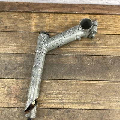 Vintage GT Quill Stem 22.2mm 1" 25.4mm Clamp Gray Splatter Marble Riser 80s MTB - Image 1 of 4