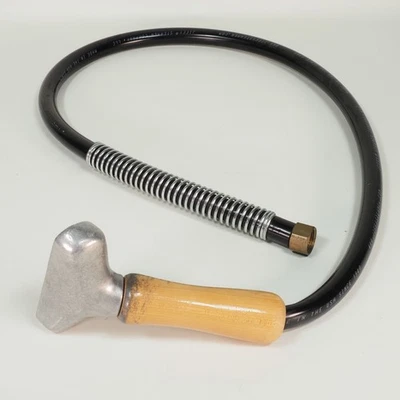 Jiffy Steamer Replacement Handle 5.5' Wood Metal All Jiffy Steamers Hose Head - Image 1 of 4