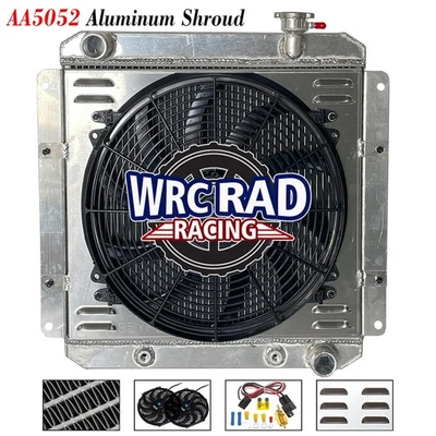 Ventilador de radiador + cubierta para Toyota Land Cruiser FJ40 FJ45 1958-1984 1982 3,9 L 4,2 L Foto 1 de 4