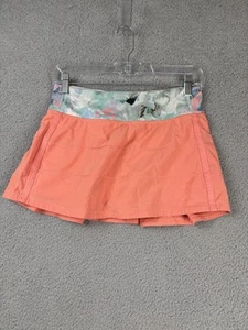 Lululemon Pace Rival Skirt 4-way Stretch Plum Peach Skirt Skort Size 4 - Picture 1 of 11