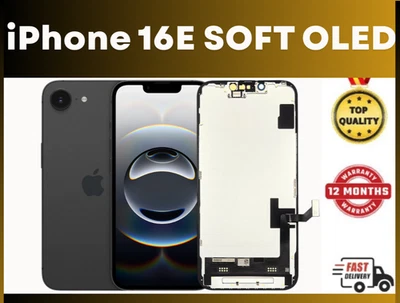 For Apple iPhone 16E OLED LCD Screen Replacement Display Touch Screen Digitizer - Image 1 of 4