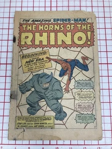 AMAZING SPIDER-MAN #41 1st APPEARANCE OF RHINO* Marvel October 1966 NO COVER PR - Picture 1 of 7