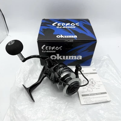 Okuma CJ-6000H Cedros Inshore Spin Reel 6HPB+1 Brg, 5.8:1, 14.3oz NEW - Image 1 of 4