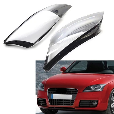 Car Headlight Lens Lampshade Indicator Lamp Cover For Audi TT Roadster 2008-2014 Foto 1 de 4