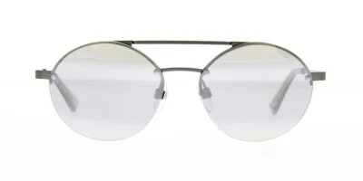 Diesel DL0275 09C 银色圆形镜面飞行员金属太阳镜镜框 53-16-145 — 第 1/3 张图片