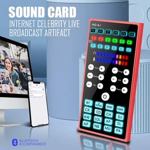 Phone Voice Changer Bluetooth 5.0 External Voice Changer for Broadcast - Picture 1 of 8