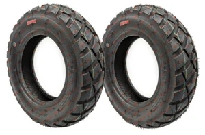 Yamaha 50 Zuma Tires 120/90-10 130/90-10 Tire Set Front RearScooter 1997-2011 - Picture 1 of 4
