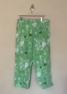 Vintage 80’s Pants Women’s PM Cottage Core Fairy Butterfly Cotton - Picture 1 of 12