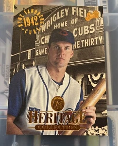 1994 Studio Heritage #5 Ryne Sandberg Card Graded PSA 9 Mint Pop 7 SP - Picture 1 of 2