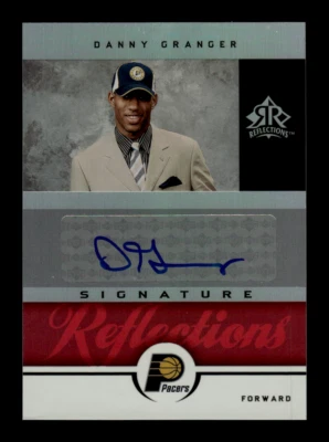 2005-06 Upper Deck Danny Granger #SR-GR Signature Reflections rojo/100 Foto 1 de 2