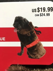 Christmas Halloween Reindeer Pet Dog Costume Imagin8 Size Small New - Picture 1 of 5