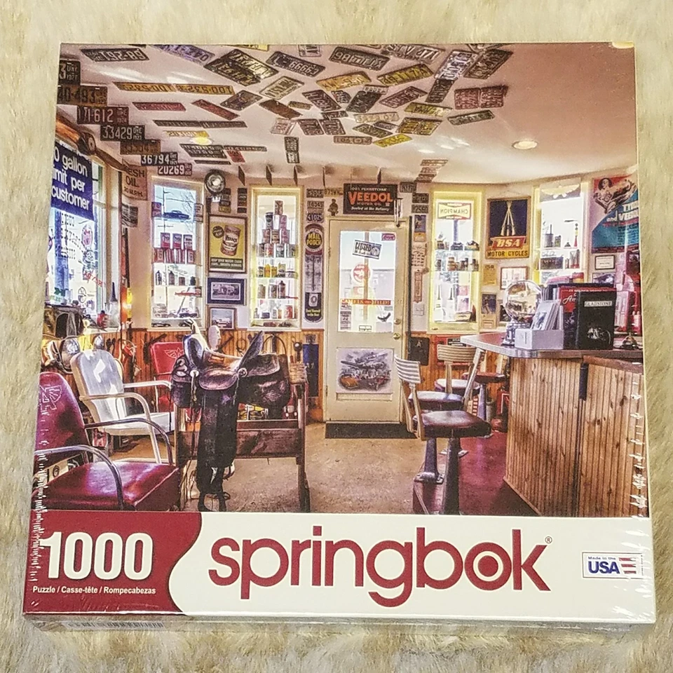 Route 66 a 1000-piece Jigsaw Puzzle by Springbok