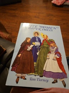 Little Eomen Paper Dolls Tom Tierney 1994 - Picture 1 of 5