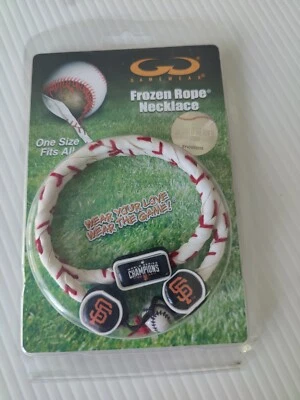 San Francisco Giants World Series Champions 2014 Frozen Rope Necklace One... - Image 1 of 2