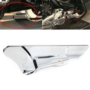 Chrome Lower Belt Guard Cover For Harley Electra Street Road Glide King FLHTK - Picture 1 of 5