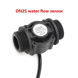 DN25 Water Hall Sensor Switch Liquid Flowmeter Counter DC 3.5-24V 2-60L/min5% - Picture 1 of 8