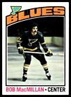 1976-77 Topps Bob MacMillan RC St. Louis Blues #38