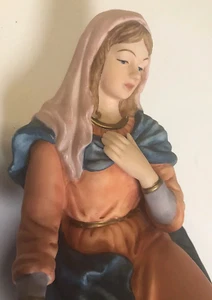 Vintage Kirkland Signature Nativity 6" MARY Replacement for #75177 Hand Painted - Picture 1 of 12