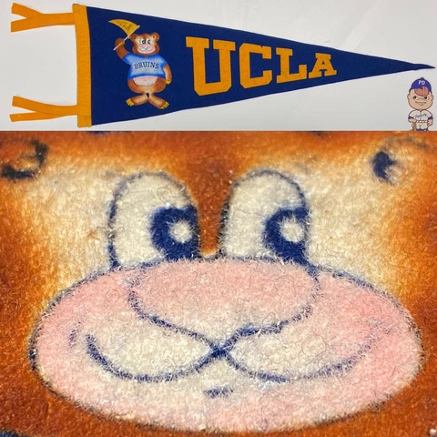 Vintage UCLA Bruins California Los Angeles University Pennant 8x23.5 Cover