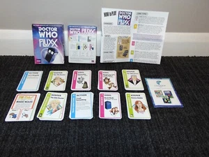 BBC Doctor Who Fluxx Card Gam Complete - Cards VGC - Picture 1 of 12